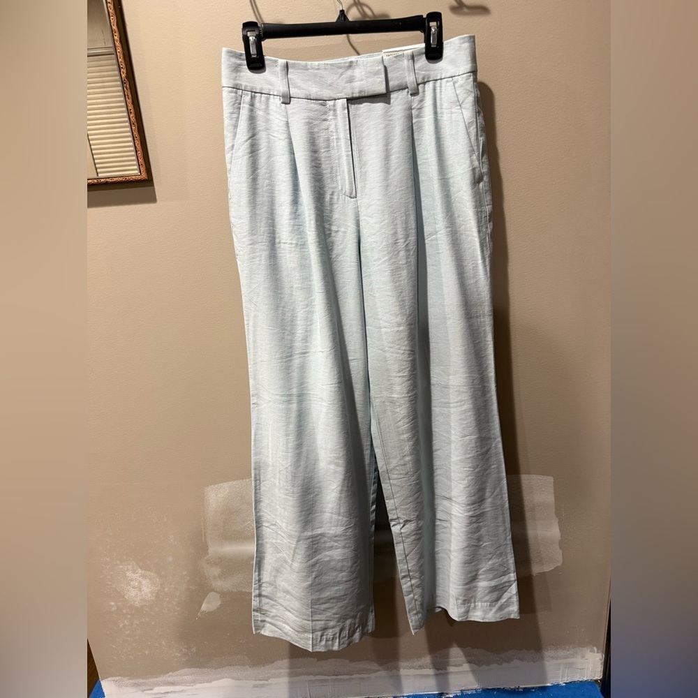LOFT Soft Light Blue Women's Trousers